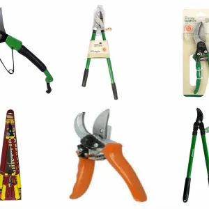 Outdoor Garden Secateurs Heavy Duty Bypass Pruners Loppers Trimming Cutting